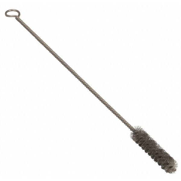 Hand Tube Brush, .006, HC Steel, 3/8