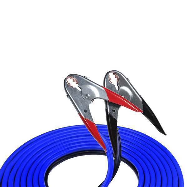 Jumper Cables, 20Ft, 500 Amps, Parrot Jaw