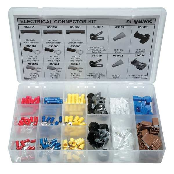 Vinyl Crimp Connector Kit 170 Piece