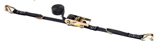 Tie-Down Strap, Ratchet, 16ft x 1In, 700lb