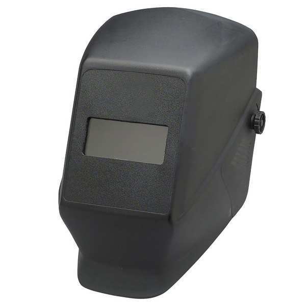 HSL Pass Welding Helmet, Shade 10 Filter 2x4.25 Plate Narrow Black