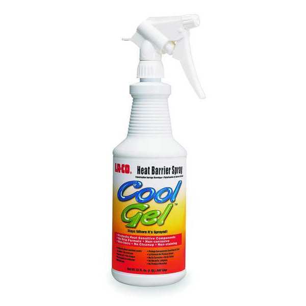 Heat Barrier Spray, Gel, 1 qt.