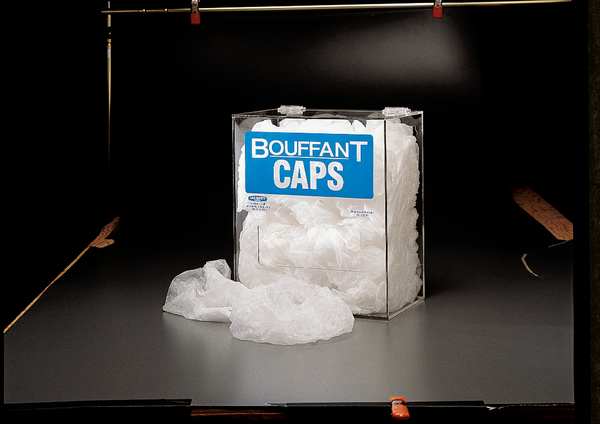 Bouffant Dispenser, Arcylic, Clear