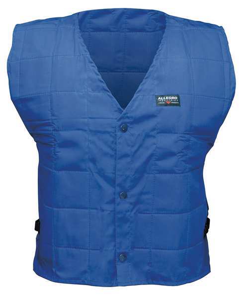 Large Cotton Cooling Vest, Blue