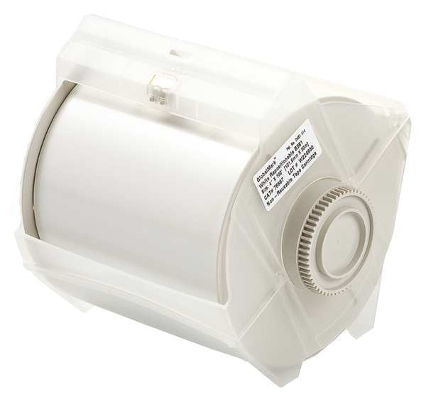 Tape, White, 100 ft. L, 4 In. W