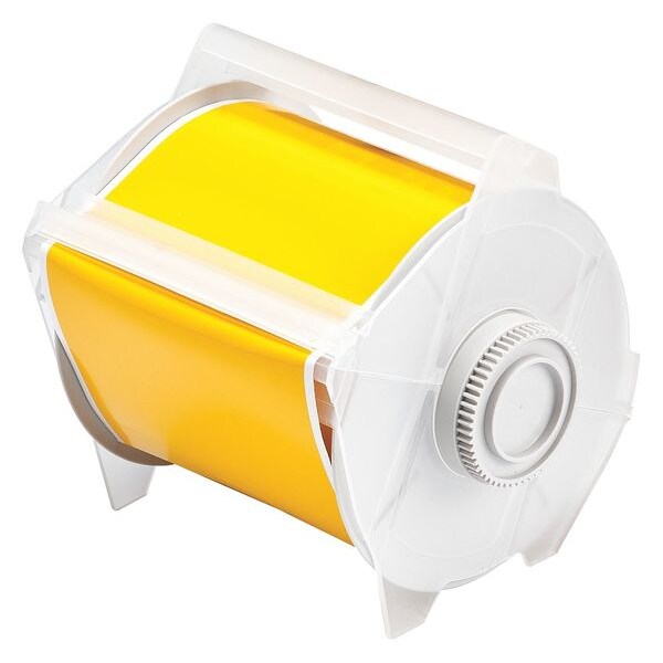 Tape, Yellow, 100 ft. L, 4 In. W