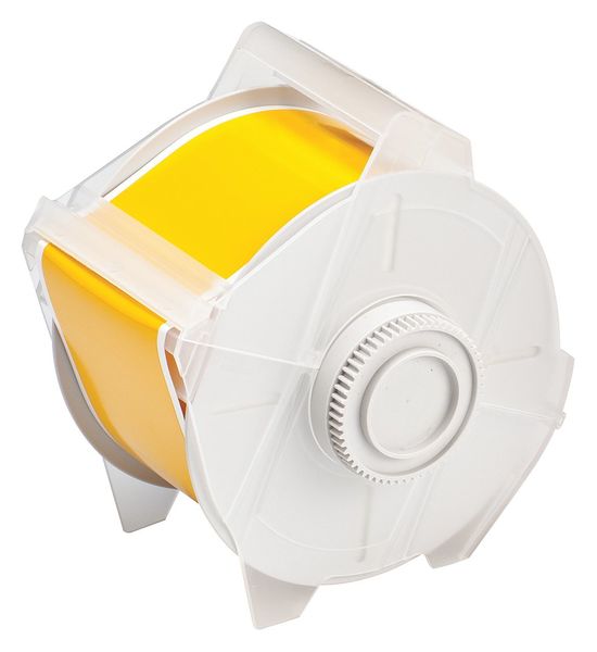 Tape, Yellow, 100 ft. L, 2-1/4 In. W