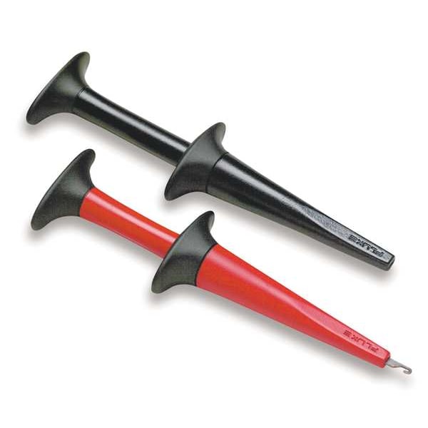 Hook Test Probes, Black/Red, 3A, 1000VDC, PR