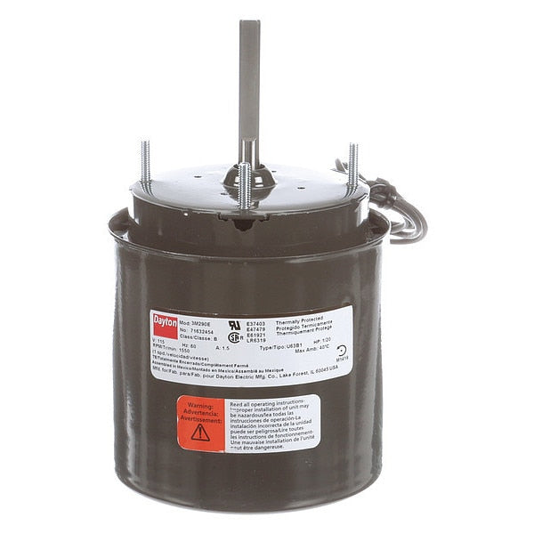 HVAC Motor, 1/20 HP, 1550 rpm, 115V, 3.3