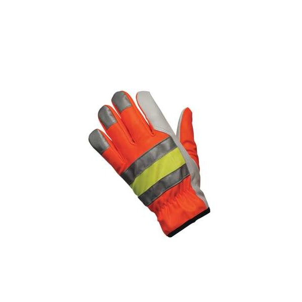 Hi-Vis Cold Protection Mechanics Gloves, Thermosock Lining, XL