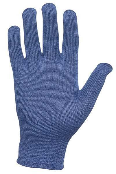 Utility Glove Liner, Blue, Synthetic, PK12