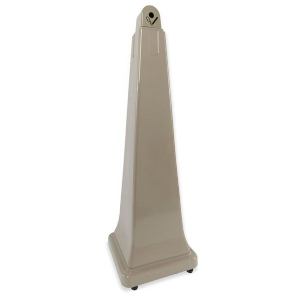 Cigarette Receptacle, 1 gal., Tan