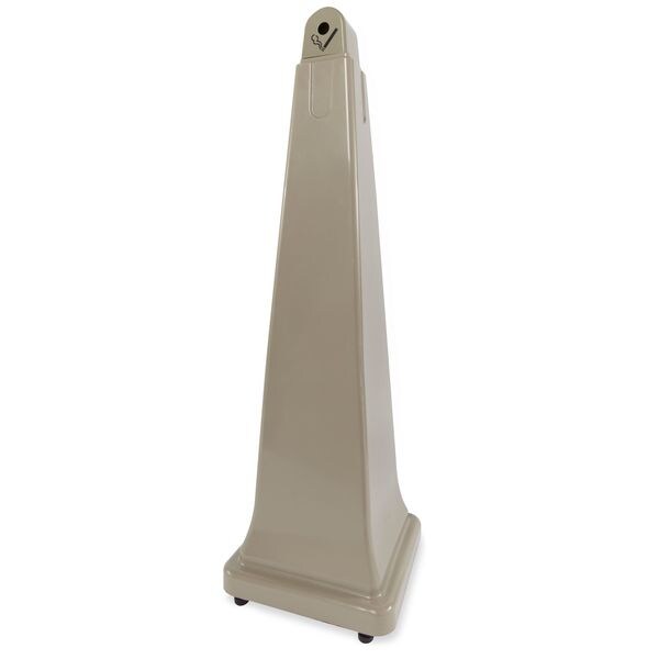 Cigarette Receptacle, 1 gal., Tan