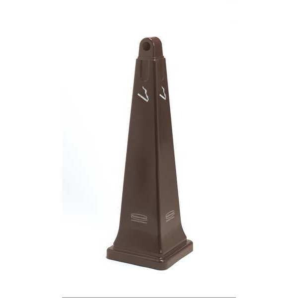 Cigarette Receptacle, 1 gal., Black