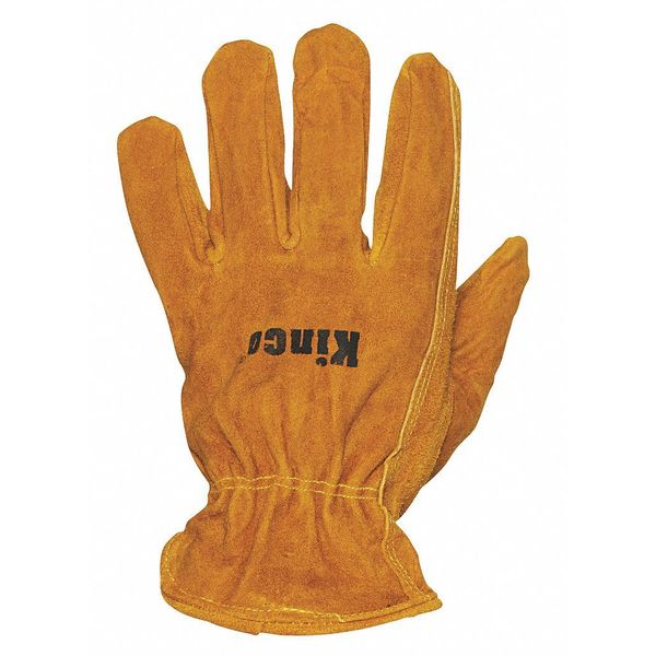 Leather Gloves, Mens XL, Golden, PR