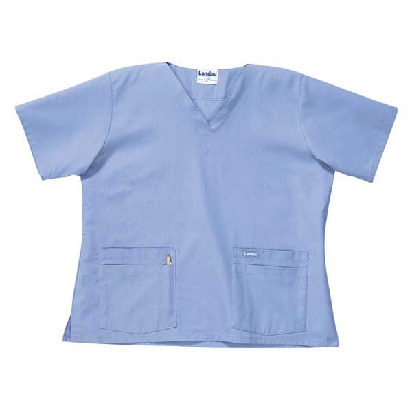 Scrub Shirt, XL, Navy, Womens
