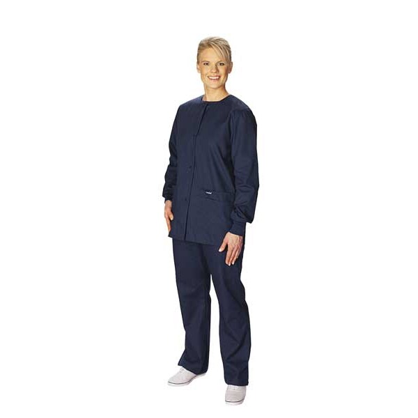 Warm up Jacket, S, Navy, Womens