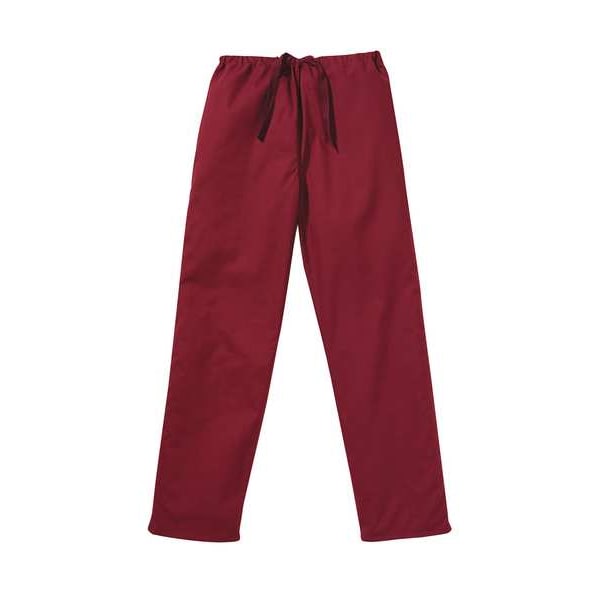 Scrub Pants, M, Wine, Unisex