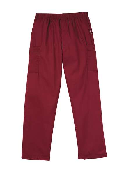Scrub Cargo Pants, L, Blue, Mens