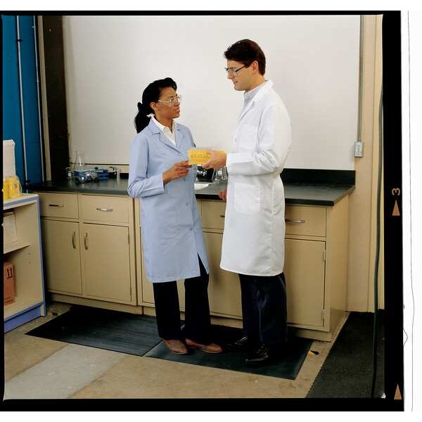 Lab Coat, L, Blue, 41 1/2 In. L