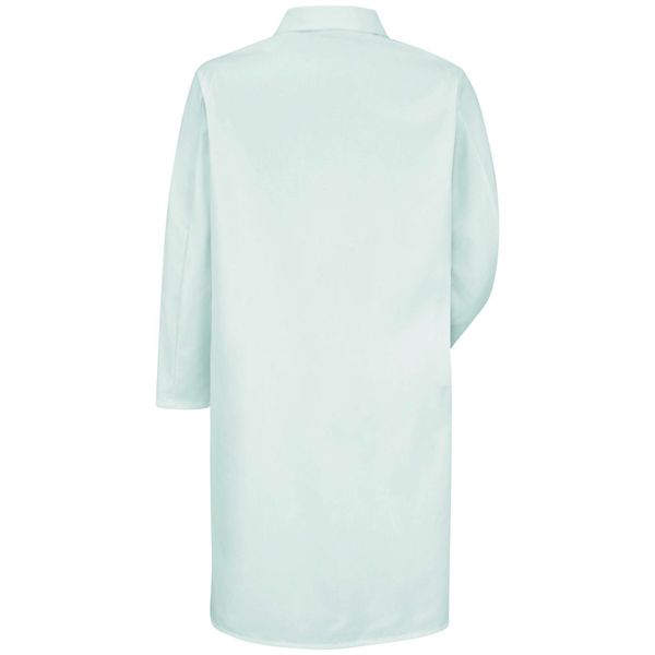 Butcher Coat, XL, White, 30-3/4 In. L