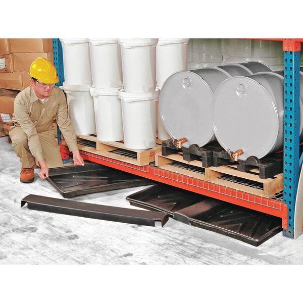 Spill Tray, 8 gal Spill Capacity, Polyethylene