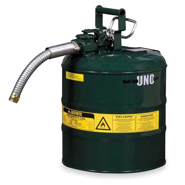 2 gal. Green Steel Type II Safety Can for Oil