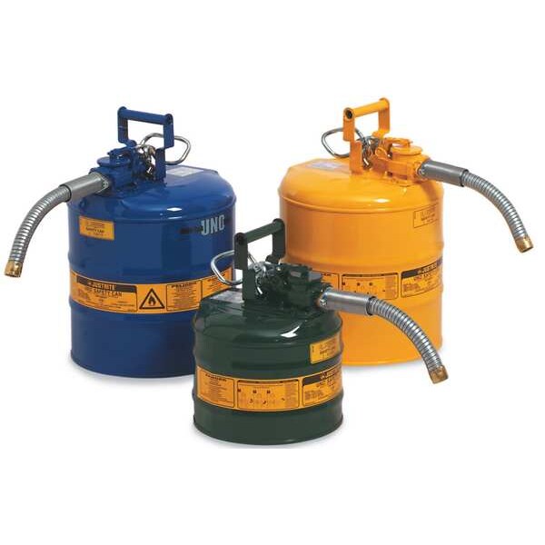 2-1/2 gal. Blue Steel Type II Safety Can for Kerosene