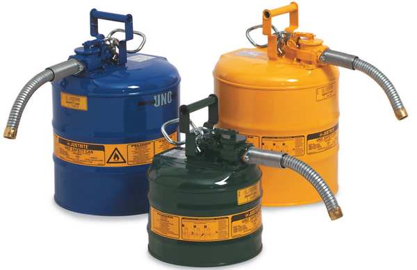2 gal. Blue Steel Type II Safety Can for Kerosene