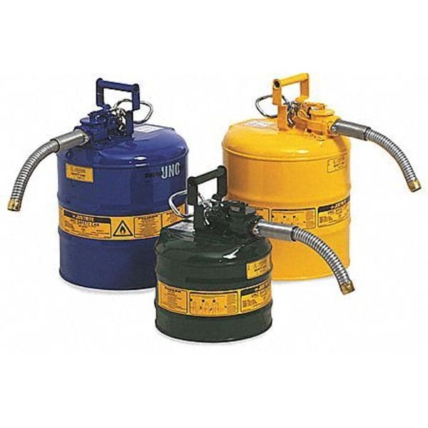 2-1/2 gal. Blue Steel Type II Safety Can for Kerosene