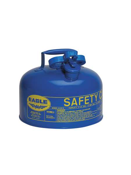 2 gal. Blue Galvanized steel Type I Safety Can for Kerosene