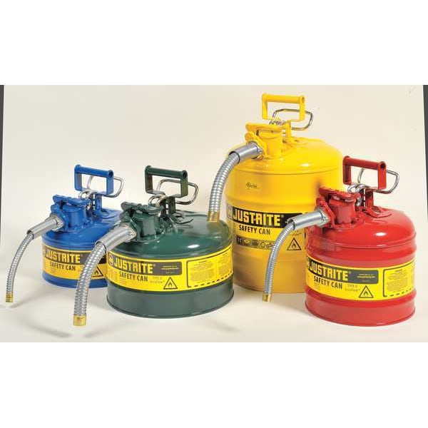 2-1/2 gal. Green Steel Type II Safety Can for Oil