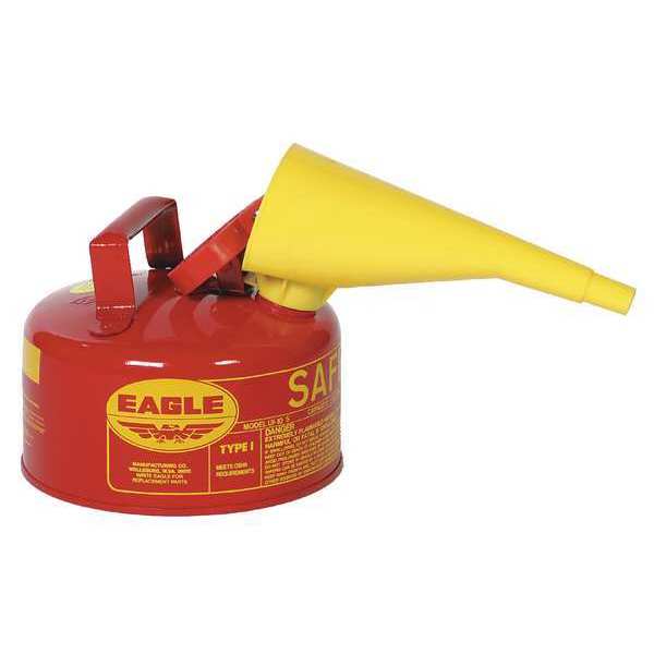 1 gal. Red Galvanized steel Type I Safety Can for Flammables