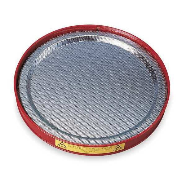 Spill Tray, 0.25 gal Spill Capacity, Galvanized steel