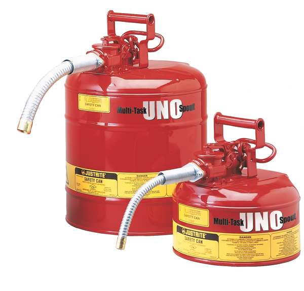 2 gal. Red Steel Type II Safety Can for Flammables
