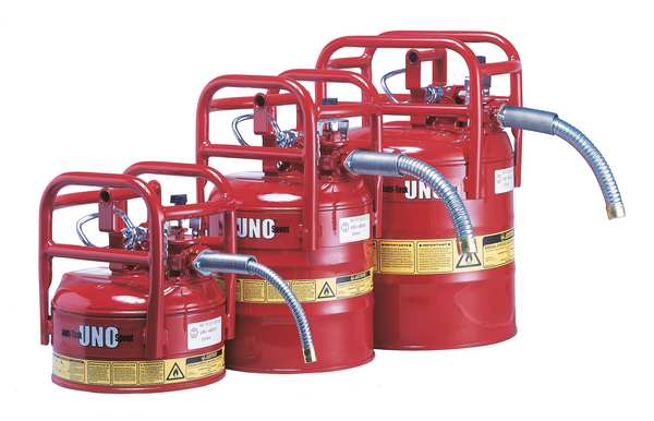 5 gal. Red Steel Type II DOT Safety Can for Flammables