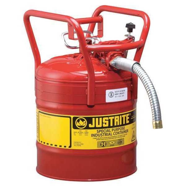 5 gal. Red Steel Type II DOT Safety Can for Flammables