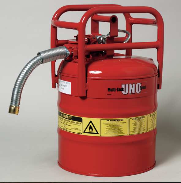 5 gal. Red Steel Type II DOT Safety Can for Flammables