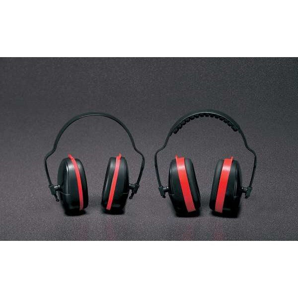 Over-the-Head Ear Muffs, 25 dB, ValueMuff, Black/Blue
