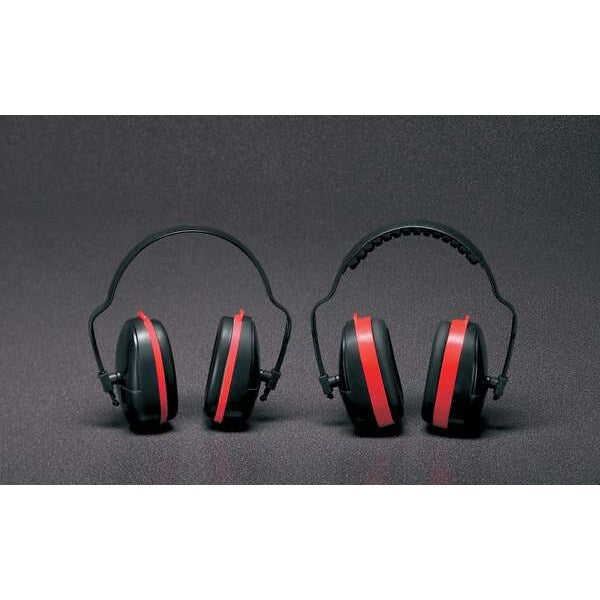 Over-the-Head Ear Muffs, 25 dB, ValueMuff, Black/Blue