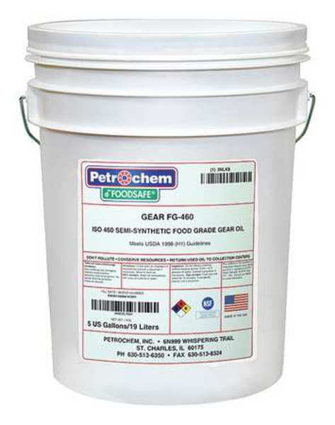 Food Grade SemiSyn Gear Oil, ISO 460