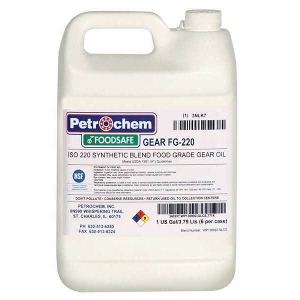 Gear Lubricant, 1 Gal, Visc 220
