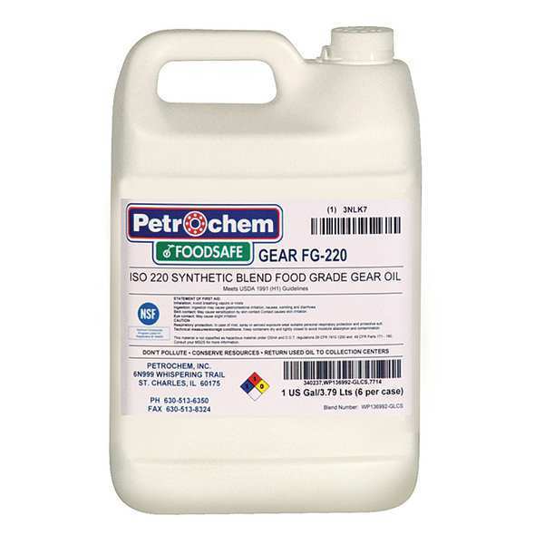 Gear Lubricant, 1 Gal, Visc 220