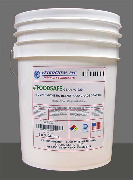 Gear Lubricant, 5 Gal, Vis 220