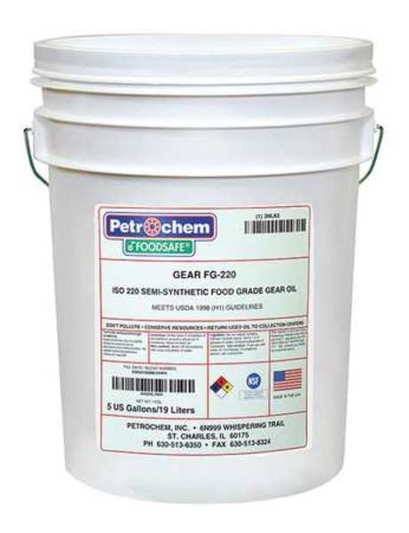 Gear Lubricant, 5 Gal, Vis 220