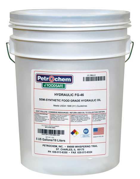 Food Grade SemiSyn Hydraulic Oil, ISO 46
