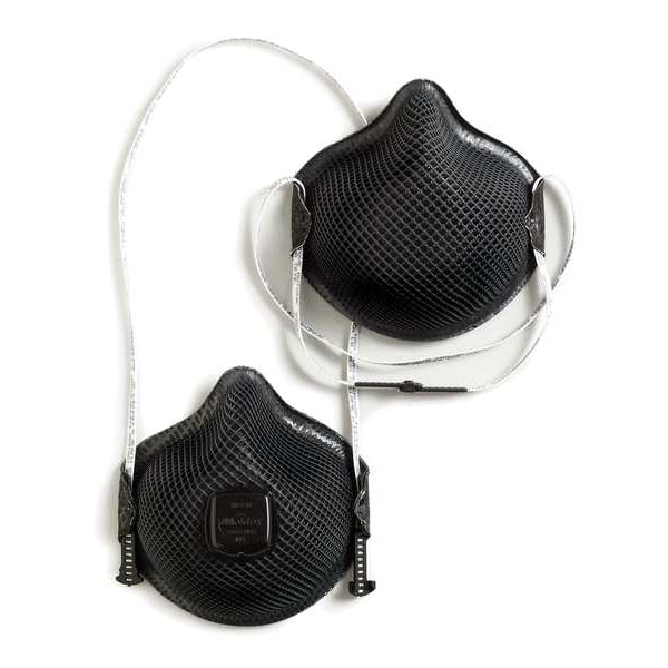 N95 Disposable Respirator, M/L, Black, PK15