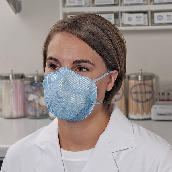 N95 Disposable Healthcare Respirator, XS, Blue, PK20