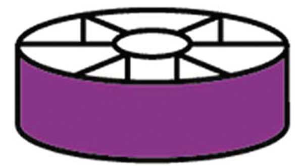 Filter, Threaded, P100, Magenta, 10 PK, NIOSH