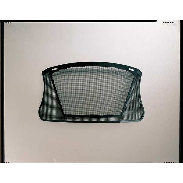 Faceshield Visor, Nylon Mesh, Black, 7x13in
